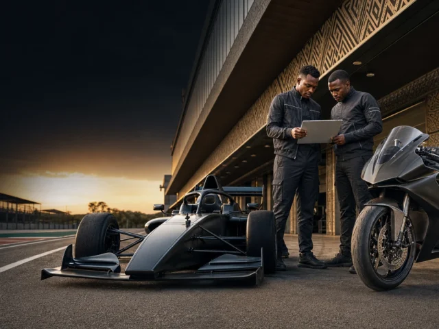 Motorsport betting ikichambuliwa na wataalamu wawili wa Tanzania kando ya gari na pikipiki za mashindano