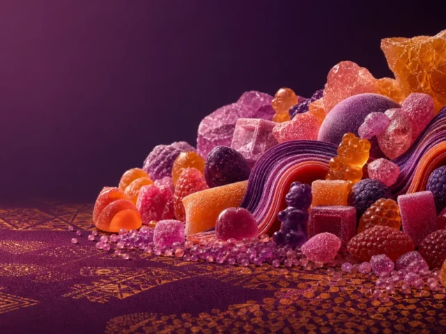 Pipi za rangi na utepe wa sukari katika taswira ya uhariri ya Sugar Rush 1000 Tanzania